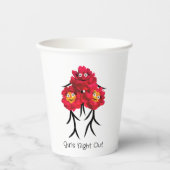 Drei Pfennig Pappbecher (Vorderseite)