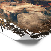 Drei Pferde Decoupage Print Poster (Ecke)