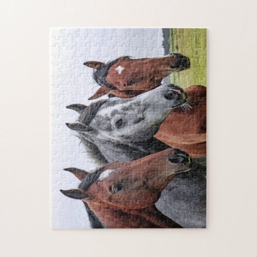Drei Pferde Jigsaw Puzzle (Vertikal)