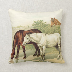 drei Pferde Kissen
