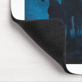 Drei Pferde Mond Mousepad (Ecke)