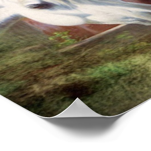 Drei Pferde Poster (Ecke)