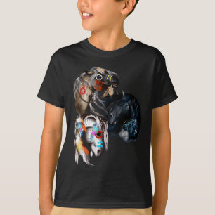 Drei PferdeShirt T-Shirt