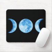 Drei-Phasen-Mond Mousepad (Mit Mouse)
