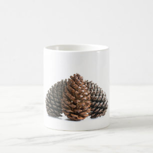 Drei pinecones kaffeetasse