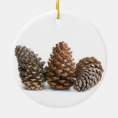 Drei pinecones keramikornament (Hinten)