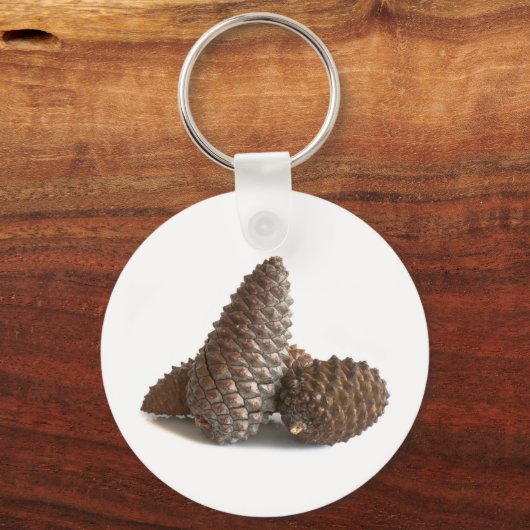 Drei pinecones schlüsselanhänger (Vorderseite)