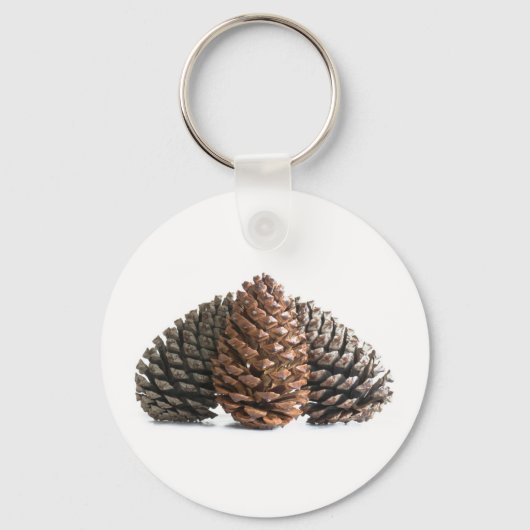 Drei pinecones schlüsselanhänger (Vorderseite)