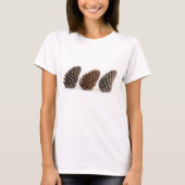 Drei pinecones T-Shirt (Vorderseite)