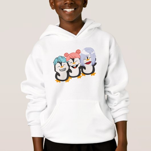drei Pinguine, Hoodie (Vorderseite)