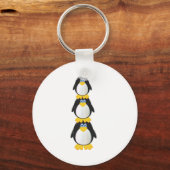 Drei Pinguine Schlüsselanhänger (Vorderseite)