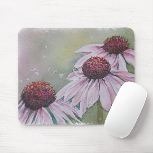 DREI PINK DAISIES CLASSIC TASSE MOUSEPAD (Mit Mouse)