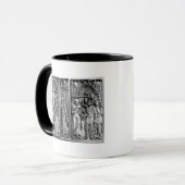 Drei Plaketten vom Thron Tasse (Vorderseite Links)