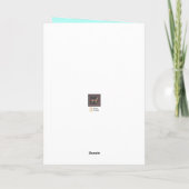 Drei Polyorchis Jellyfish Relationship Card Karte (Rückseite)