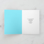 Drei Polyorchis-Quallen "Wir gehen zusammen wie" Karte (Innenseite)