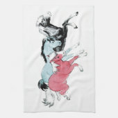 Drei Ponys Handtuch (Vertikal)