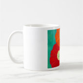 Drei Poppies Gemälde Kaffeetasse (Links)
