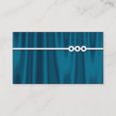 Drei Portholes Line - Drapery 01 Visitenkarte (Rückseite)