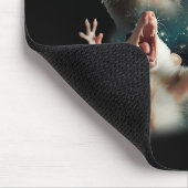 Drei Possum Moon 3Opossum Funny Weird Cureme Mousepad (Ecke)