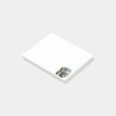 Drei Possum Moon 3Opossum Funny Weird Cureme Post-it Klebezettel (angewinkelt)