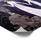 Drei Prinzessinnen im Blauen Berg Print Poster (Ecke)