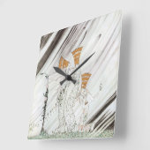 Drei Prinzessinnen im Blauen Berg von Kay Nielsen Quadratische Wanduhr (Winkel)
