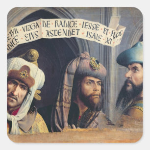 Drei Propheten, Provence-Schule Quadratischer Aufkleber