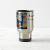 Drei Pumpkins auf einem Schritt - Martha's Vineyar Reisebecher (Mittel)