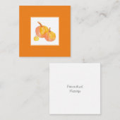 Drei Pumpkins Mitteilungskarte (Vorne/Hinten)