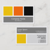 Drei Quadrate 01 Visitenkarte (Vorne/Hinten)