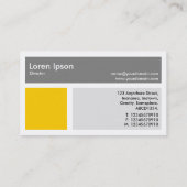 Drei Quadrate 01 Visitenkarte (Rückseite)