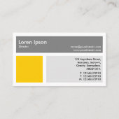 Drei Quadrate 04 Visitenkarte (Rückseite)