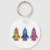 Drei Raketen Schlüsselanhänger (Rückseite)