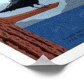 Drei Ravens Poster (Ecke)