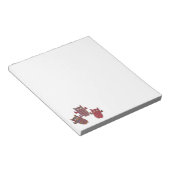 Drei Red Owls Notepad Notizblock (angewinkelt)