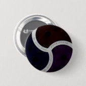 Drei Redewendungen Triskele Button (Vorne & Hinten)