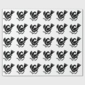 Drei reißende Kruge Geschenkpapier (Flach)