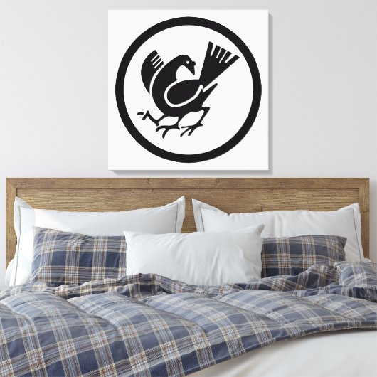 Drei reißende Kruge Leinwanddruck (Insitu (Schlafzimmer))