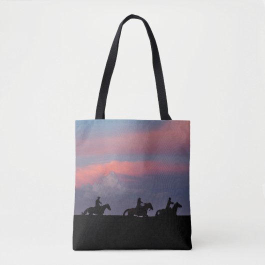 Drei Reiter, ein Horizont Tasche (Vorderseite)