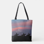 Drei Reiter, ein Horizont Tasche (Rückseite)