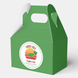 Drei Rex Dinosaurier Gender Neutral Fun 3. Geburts Geschenkschachtel