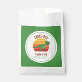 Drei Rex Dinosaurier Gender Neutral Fun 3. Geburts Geschenktütchen (Vorderseite)