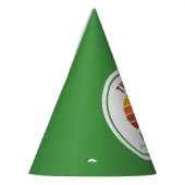 Drei Rex Dinosaurier Gender Neutral Fun 3. Geburts Partyhütchen (Links)