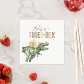 Drei-Rex-Party-Papier Napkins Serviette (Beispiel)