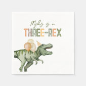 Drei-Rex-Party-Papier Napkins Serviette (Vorderseite)