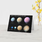 Drei riesige Planeten, die Kepler umkreisen 51 Karte (Gelbe Blume)