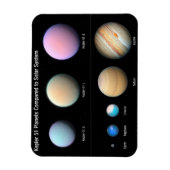 Drei riesige Planeten, die Kepler umkreisen 51 Magnet (Vertikal)