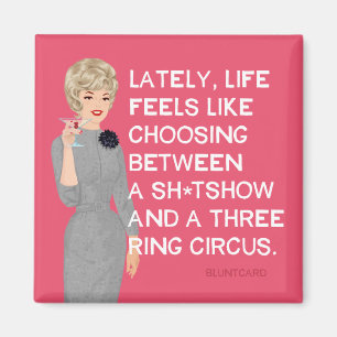Drei Ringzirkus Magnet