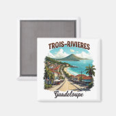 DREI-RIVIERES GUADELOUPE MAGNET (Vorderseite/Rückseite)