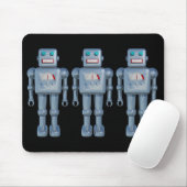 Drei Roboter Mousepad (Mit Mouse)